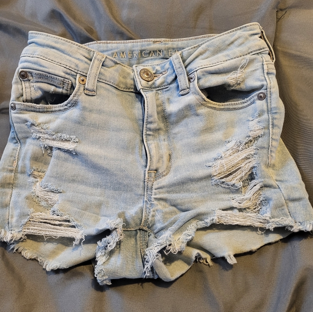 American Eagle Jean Shorts, Size  0, Next Level Stretch